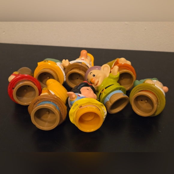 Little People Disney Princess Snow White and the Seven Dwarfs - Complete Set - Picture 2 of 10